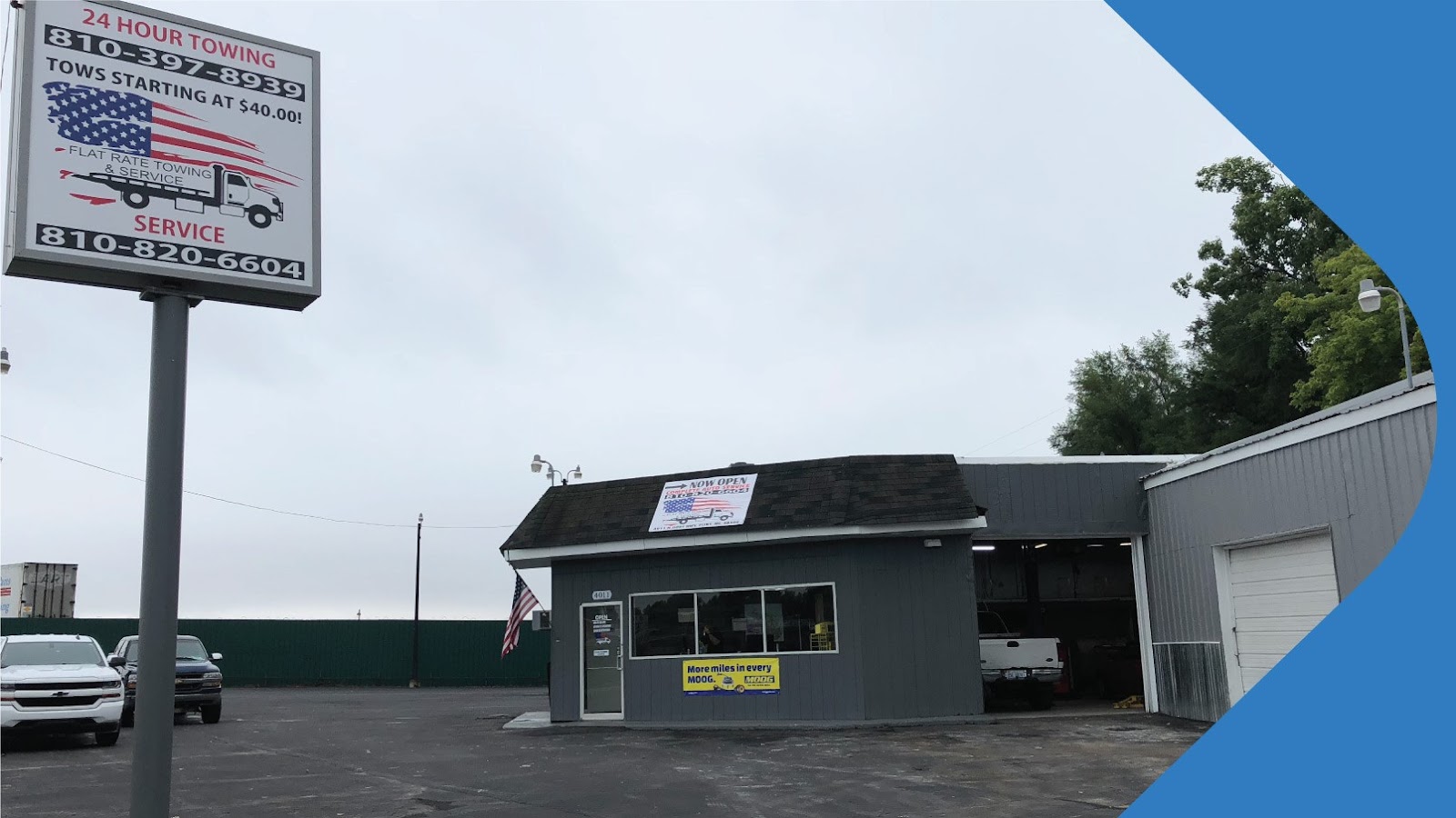 Flat Rate Towing & Service in Flint