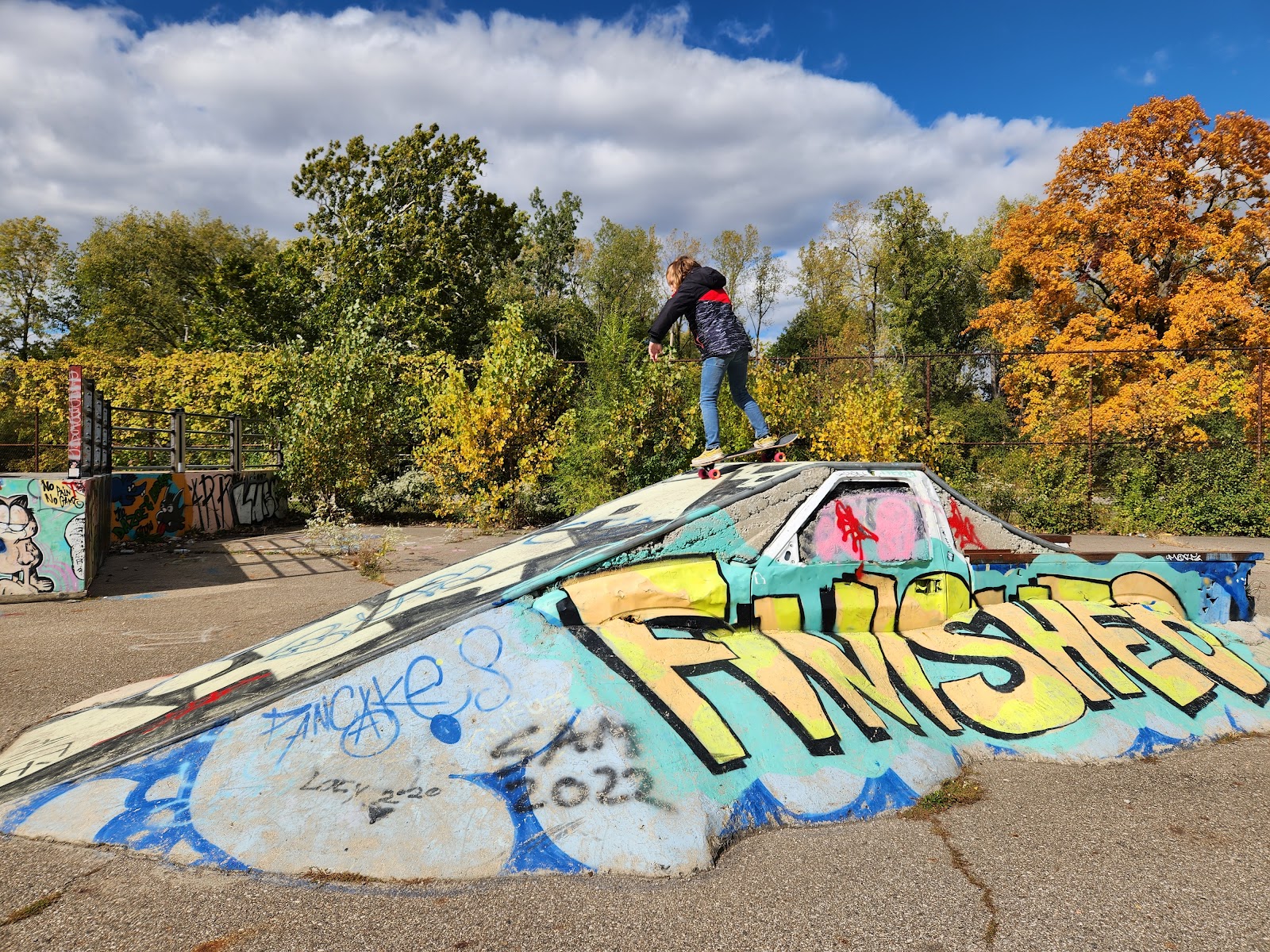 Flint Skate Park in Flint