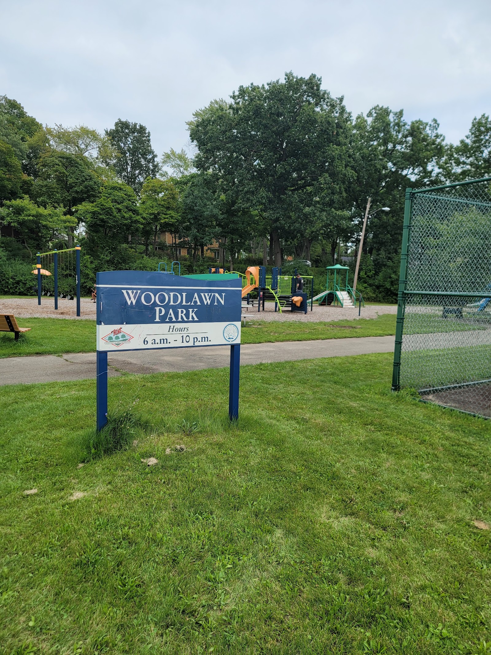 Woodlawn Park in Flint